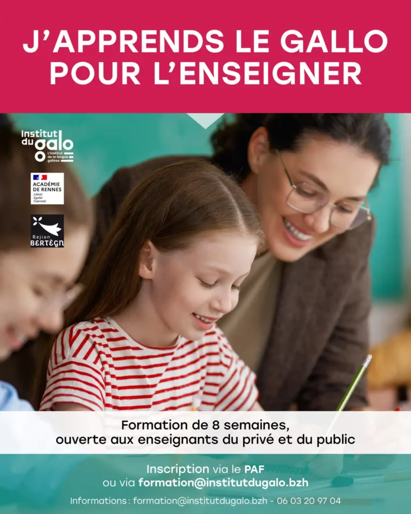 Apprendre le gallo et enseigner le gallo