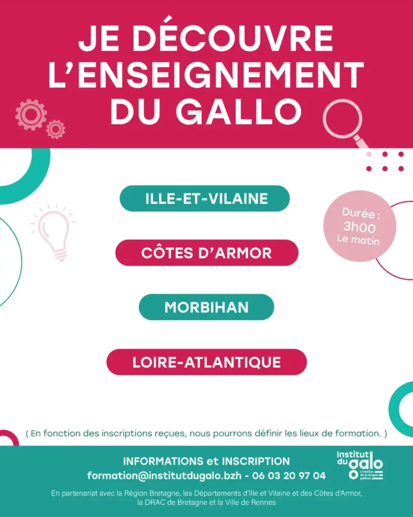 Découvrir l'enseignement du gallo