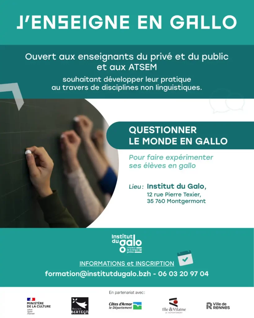Enseigner en gallo